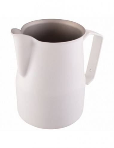 MOTTA 750ML TEFLON FOAMING JUG - WHITE