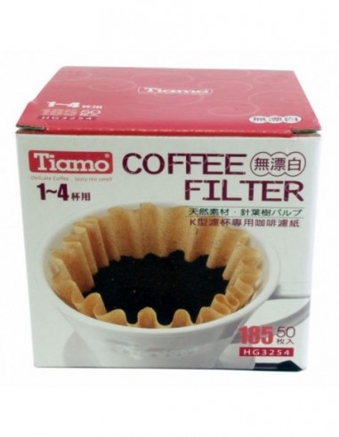 TIAMO K02 FILTER PAPERS PACK OF 50