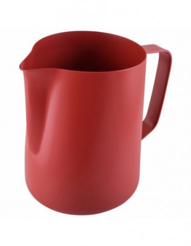 1 LITRE TEFLON FOAMING JUG - RED