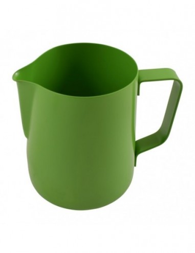 0.6 LITRE TEFLON FOAMING JUG - GREEN