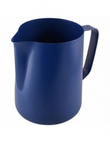 1 LITRE TEFLON FOAMING JUG - BLUE