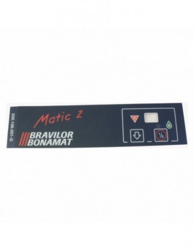 BRAVILOR NAMEPLATE MATIC 2/TWIN