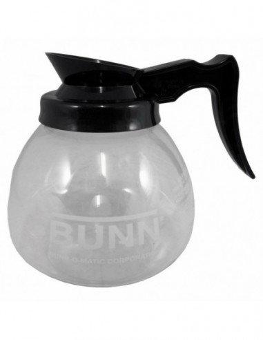 BUNN GLASS DECANTER 1.89 LTR - BLACK...