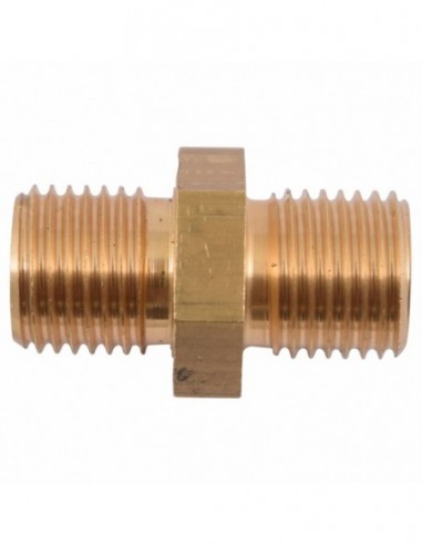 1/4M X 1/4M BRASS FITTING