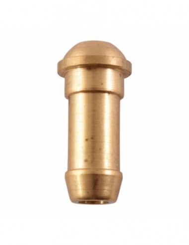 BRASS STEM MALE CONE 3/8 HEAD 10MM BARB