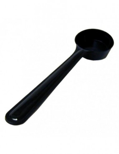 MEASURING SPOON BLACK PLASTIC 7 GR