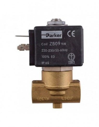 INLET SOLENOID PARKER 1/4 X 1/4 230V...