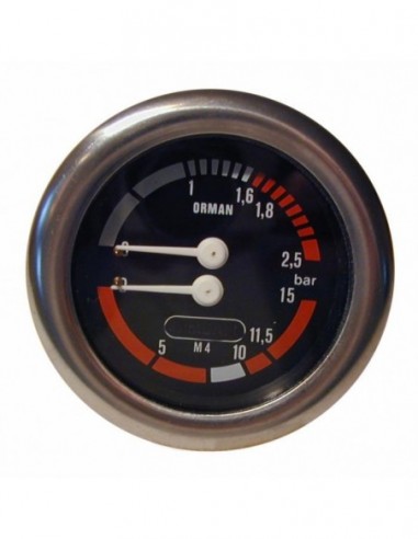 PRESSURE GAUGE DUAL CIMBALI M20