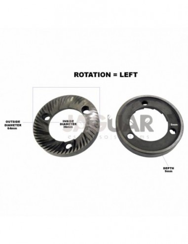 ANFIM GRINDER BLADES 64 X 36 LH