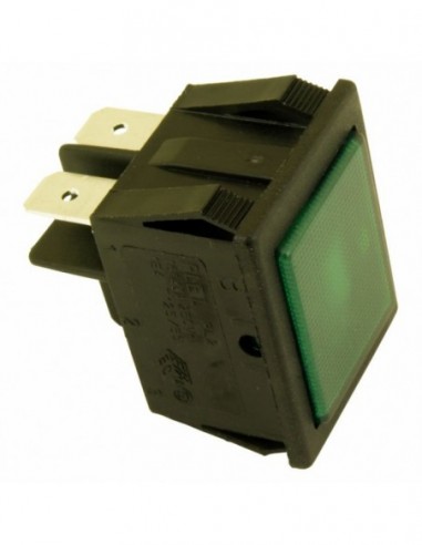 INDICATOR LAMP 30X22MM 230 V GREEN -...