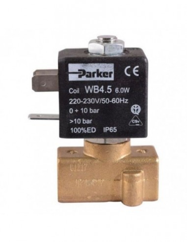 INLET SOLENOID PARKER 1/4 X 1/4 230V...