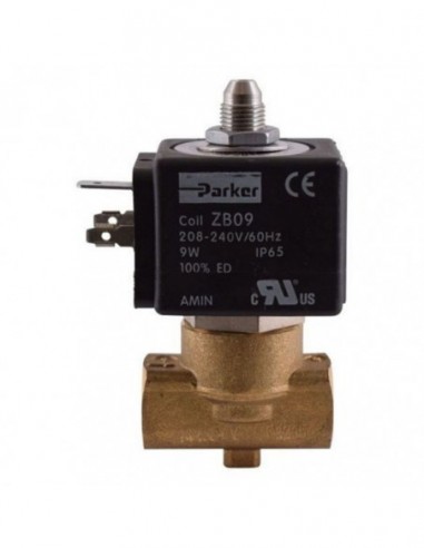 SOLENOID PARKER 3 WAY 1/4 X 1/4 230V...