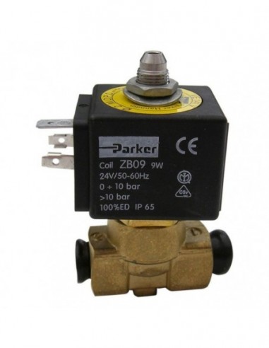 SOLENOID PARKER 3 WAY 1/4 X 1/4 24V -...