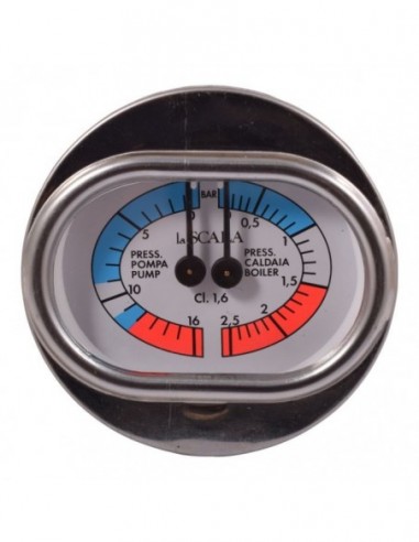 LA SCALA DOUBLE PRESSURE GAUGE