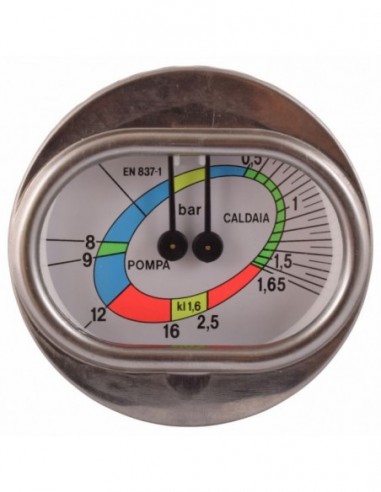 PRESSURE GAUGE DUAL RANCILIO