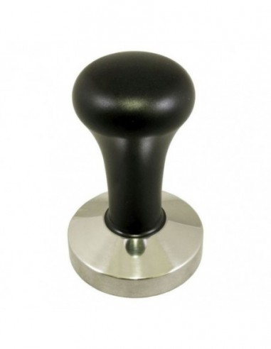 TAMPER STAINLESS STEEL BLACK - 57MM