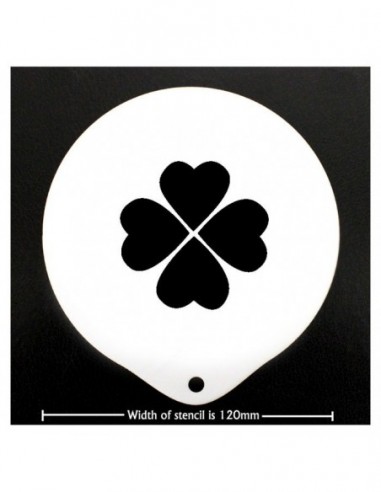 SHAMROCK LEAF ONLY STENCIL
