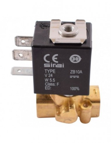 EGRO ELECTROVALVE 3/2 WAYS 24V 5,5W -...