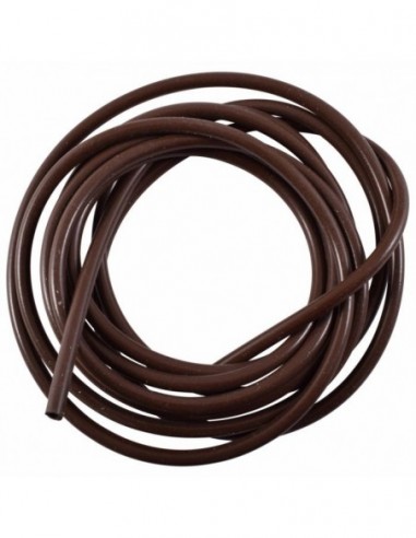 SILICONE HOSE 3 X 6MM - BROWN - ORIGINAL