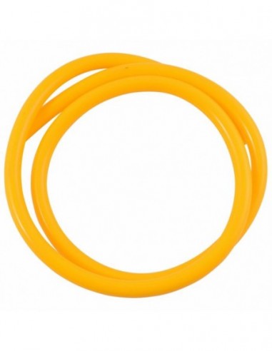 SILICONE HOSE 6 X 10MM - YELLOW