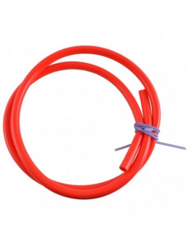 SILICONE HOSE 6 X 10MM - RED - ORIGINAL