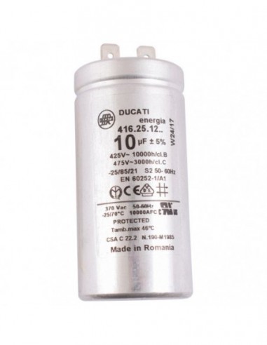 FIORENZATO CAPACITOR 10 MF - ORIGINAL