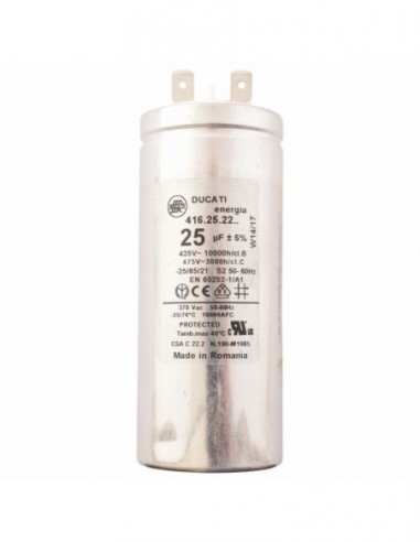 FIORENZATO CAPACITOR 25 MF - ORIGINAL