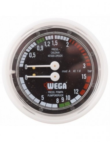 WEGA PRESSURE GAUGE BLACK - ORIGINAL