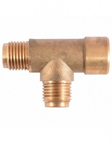 FIORENZATO BRASS T UNION 1/4 MM 1/4 F...