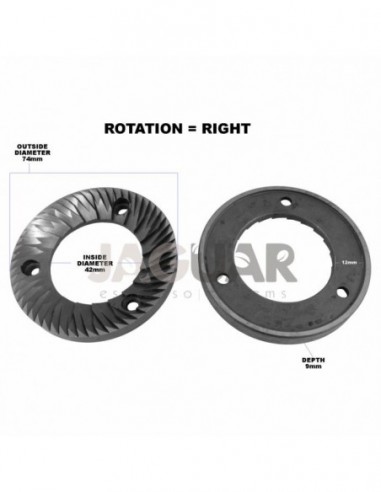 MACAP M7/MXDL GRINDER BLADES 74 X 42 RH