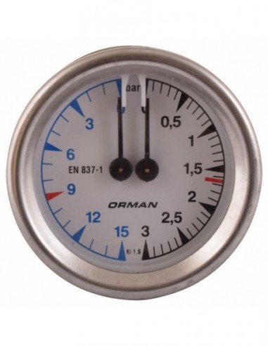 MAGISTER DUAL PRESSURE GAUGE
