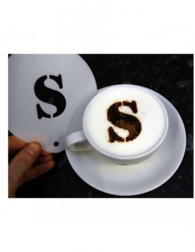LETTER S STENCIL