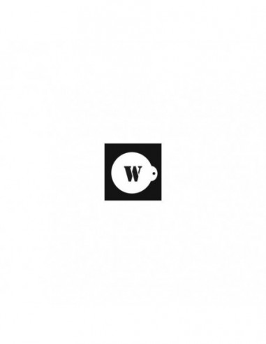 LETTER W STENCIL