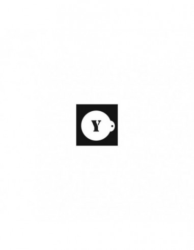 LETTER Y STENCIL