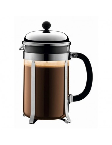 BODUM CHAMBORD COFFEE MAKER 12 CUP 1.5L/51OZ - GLASS