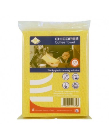 CHICOPEE SUPERTWILL HEAT RESISTANT COFFEE WIPE - ORANGE (PACK OF 10)