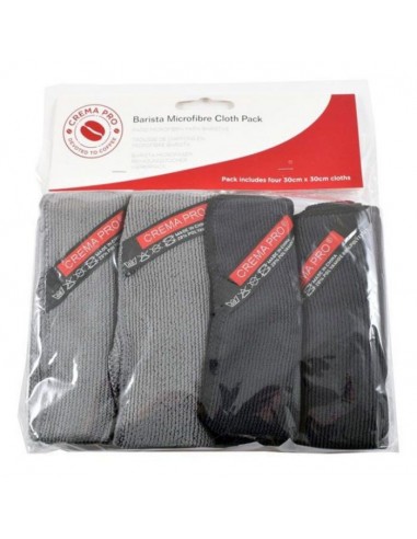 CREMA PRO MICROFIBRE CLOTH - 4 PACK