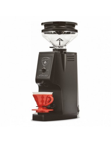 EUREKA ATOM PRO 60 BREW GRINDER WITH FLAT BLADES 75MM - BLACK