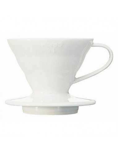 HARIO COFFEE DRIPPER V60 01 CERAMIC WHITE