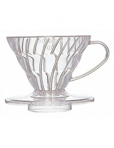 HARIO COFFEE DRIPPER V60 01 CLEAR PLASTIC