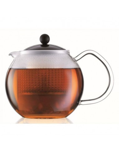 BODUM ASSAM TEA PRESS WITH GLASS HANDLE & PLASTIC INFUSER