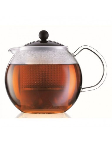 BODUM ASSAM TEA PRESS WITH GLASS HANDLE & PLASTIC INFUSER