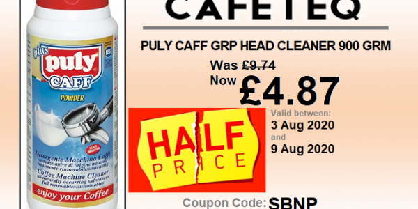 Puly Caff 900g Head Cleaner Half Price Offer